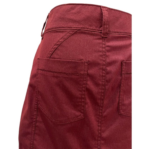 Womens Athleta Passage Skirt Sz 2 Port Wine Athleisure Active Vacation Travel - Picture 7 of 11